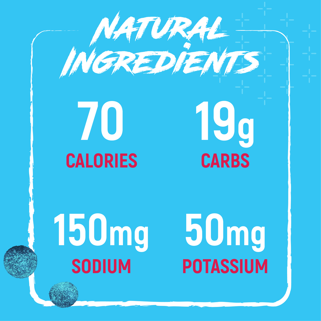 Caffeinated Poolside Pop Sour Energy Chews