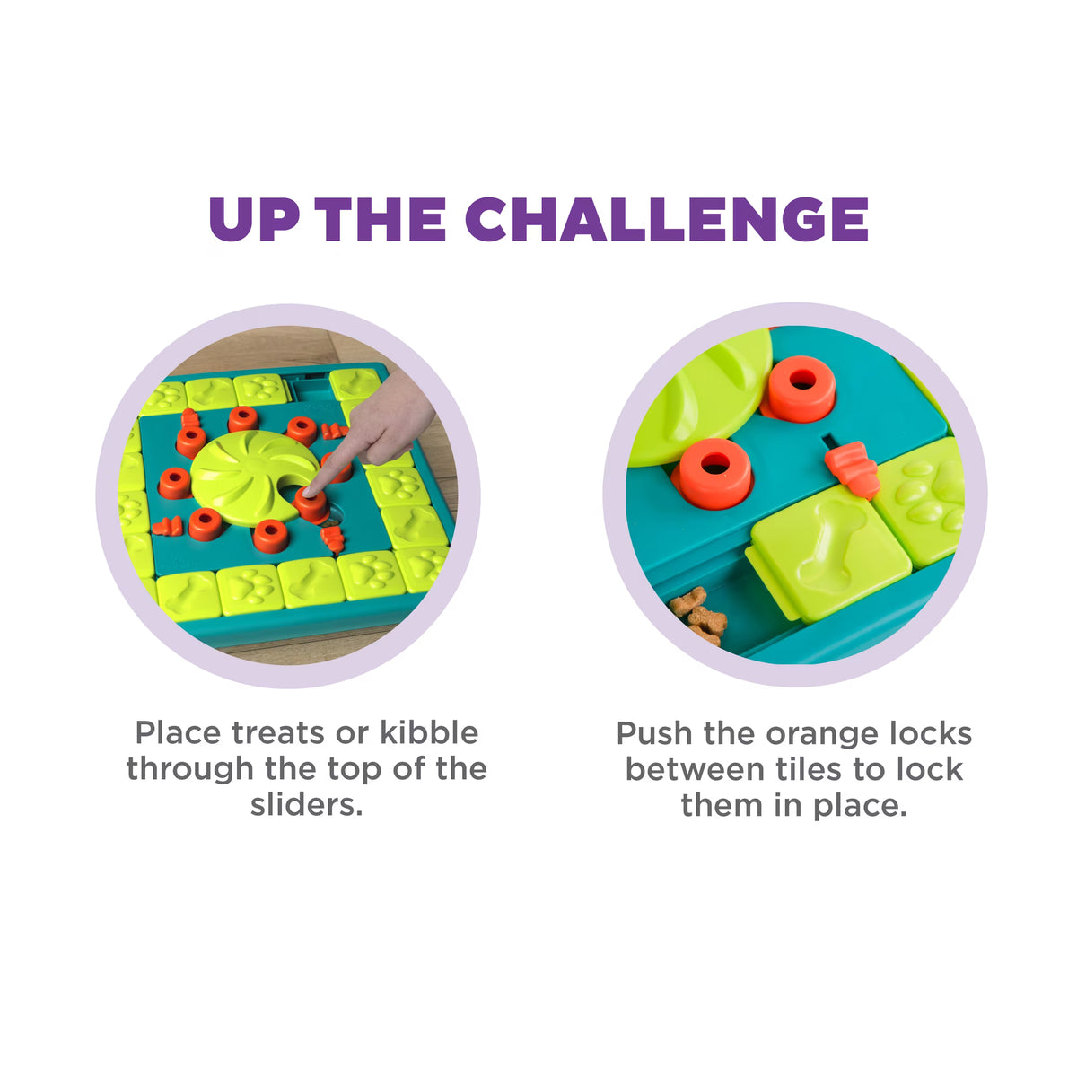 MultiPuzzle Interactive Dog Treat Puzzle Toy